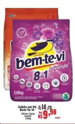 Supermercados Mateus Sabão em Pó Bem-Te-Vi oferta