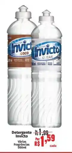 Supermercados Mateus Detergente Invicto oferta