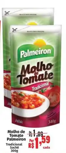 Supermercados Mateus Molho Tomate Palmeiron oferta
