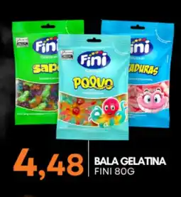 Mercadão Atacadista Bala gelatina fini oferta