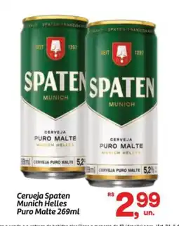 Fort Atacadista Cerveja Spaten Munich Helles Puro Malte oferta