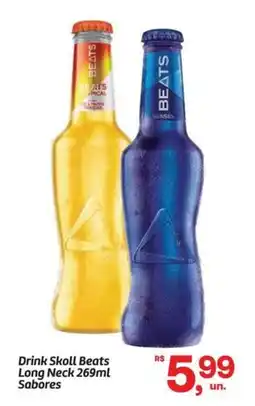Fort Atacadista Drink Skoll Beats Long Neck Sabores oferta