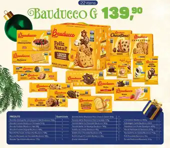 Arena Atacado Bauducco G 22 itens oferta