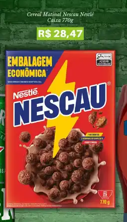 Pão de Açúcar Cereal Matinal Nescau Nestlé oferta