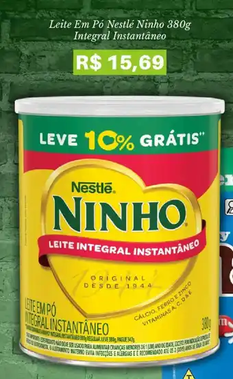 Leite Em Pó Nestlé Ninho Integral Instantâneo