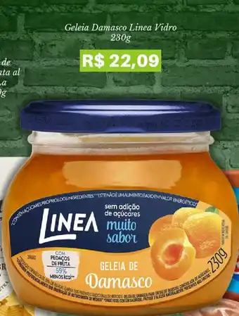 Geleia Damasco Linea Vidro