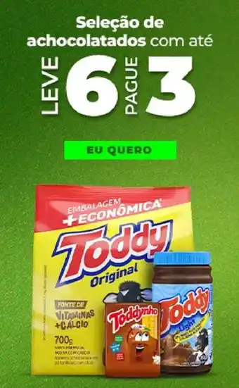 Pão de Açúcar Seleção de achocolatados oferta