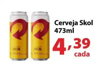 Supermercados Tischler Cerveja Skol oferta