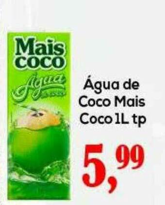 Agua De Coco Mais Coco