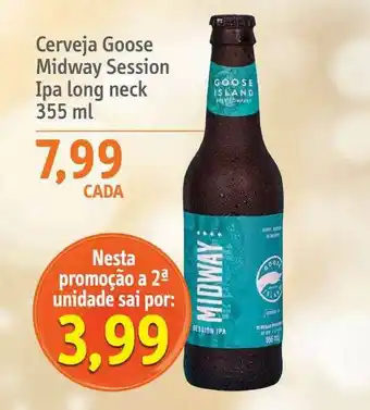 Sonda Cerveja Goose Midway Session Ipa Long Neck oferta