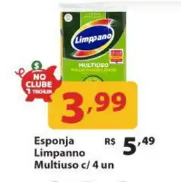 Supermercados Tischler Esponja Limpanno Multiuso oferta