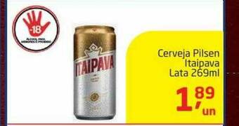 Tenda Atacado Cerveja Pilsen Itaipava oferta