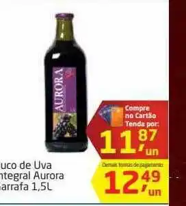 Tenda Atacado Suco De Uva Integral Aurora oferta
