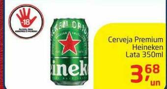 Tenda Atacado Cerveja Premium Heineken oferta