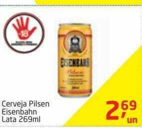 Tenda Atacado Cerveja Pilsen Eisenbahn oferta
