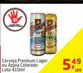 Tenda Atacado Cerveja Premium Lager Ou Appia Colorado oferta