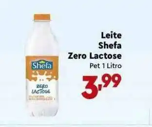 Leite Shefa Zero Lactose