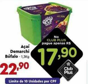 Supermercado Lavapés Açaí Demarchi Búfalo oferta