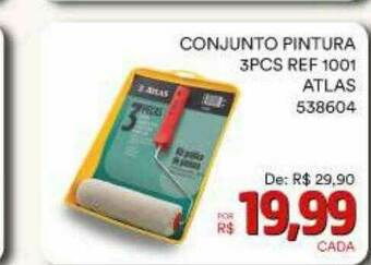 Conibase Conjunto Pintura 3pcs Ref 1001 Atlas oferta