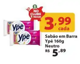 Supermercados Tischler Sabão em Barra Ypê Neutro oferta