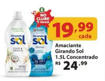 Supermercados Tischler Amaciante Girando Sol Concentrado oferta