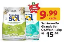 Supermercados Tischler Sabão em Pó Girando Sol Op.Wash oferta