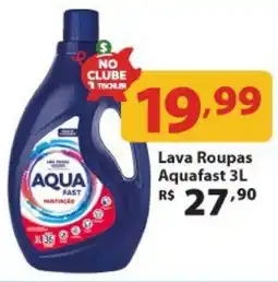 Supermercados Tischler Lava Roupas Aquafast oferta