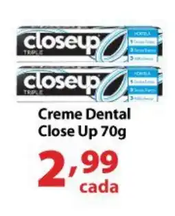 Supermercados Tischler Creme Dental Close Up oferta