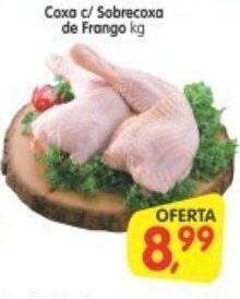 Cercadão Coxa c/ Sobrecoxa de Frango 1kg oferta