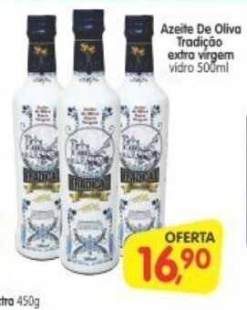 Cercadão Azeite De Oliva Tradicao Extra Virgem 500ml oferta