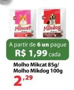 Supermercados Tischler Molho Mikcat oferta