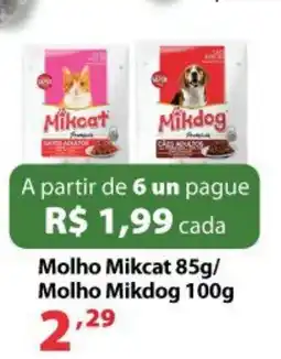 Supermercados Tischler Molho Mikdog oferta