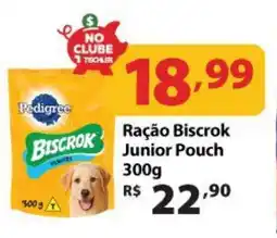Supermercados Tischler Ração Biscrok Junior Pouch oferta