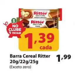 Supermercados Tischler Barra Cereal Ritter oferta