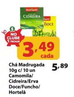 Supermercados Tischler Chá Madrugada oferta