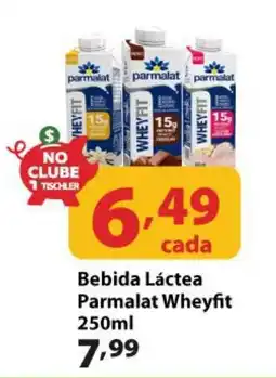 Supermercados Tischler Bebida Láctea Parmalat Wheyfit oferta