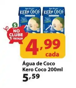 Supermercados Tischler Água de Coco Kero Coco oferta