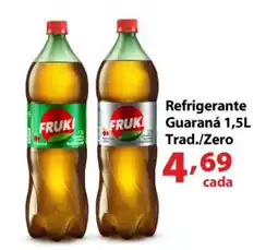 Supermercados Tischler Refrigerante Guaraná Fruki oferta