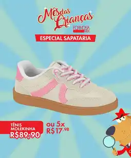 Grupo Formosa Tênis molekinha oferta