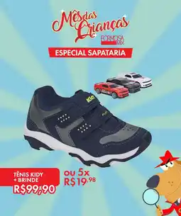 Grupo Formosa Tênis kidy + brinde oferta