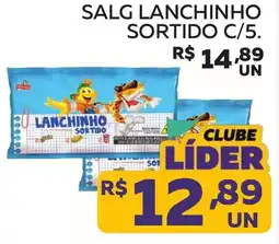 Lider Atacadista Salg lanchinho sortido oferta