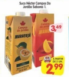 Cercadão Suco Nectar Campos Do Jordao sabores 1L oferta