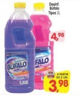 Cercadão Desinf. Bufalo tipos 2L oferta