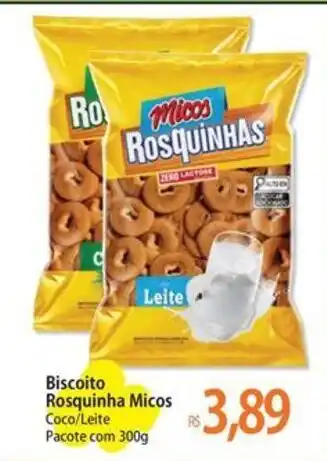 Biscoito Rosquinha Micos