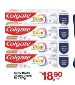 Fort Atacadista Creme Dental Colgate Origial Mint oferta