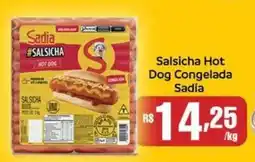 Supermercados Pague Menos Salsicha Hot Dog Congelada Sadia oferta