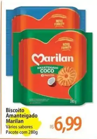 Atacadão Biscoito Amanteigado Marilan Vários sabores Pacote oferta