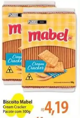 Atacadão Biscoito Mabel Cream Cracker oferta