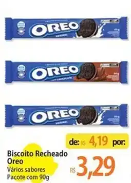 Atacadão Biscoito Recheado Oreo Vários sabores Pacote oferta