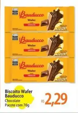 Atacadão Biscoito Wafer Bauducco Chocolate Pacote oferta